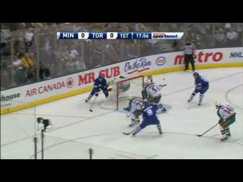Game in Six Minutes - Toronto Maple Leafs vs Minnesota Wild - November 10th 2009