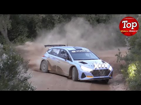 Test Day NEW Hyundai i20 Rally 2 in Sardinia 2021. Driven by Solberg. [Day 1]