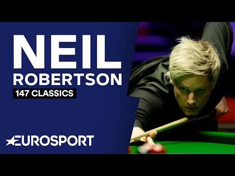 147 Classics: Neil Robertson at The Welsh Open 2019 | Snooker | Eurosport