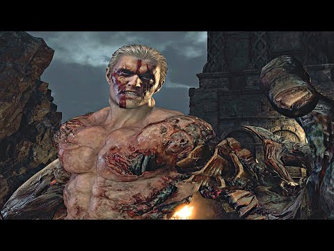 Resident Evil 4 Remake - Krauser Boss Fight & Transformation 2nd Fight (4K 60FPS) 2023