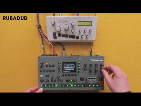 Elektron Octatrack MkII + Modor NF-1m (Amen Sliced w/ LFOs)