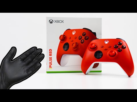 Xbox Series X Controller Pulse Red Unboxing
