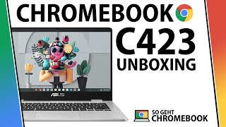 ASUS Chromebook C423: Ernsthafte Konkurrenz für das Acer Chromebook 314? | UNBOXING Test | Deutsch