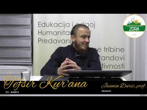 prof. Jasmin Durić - Tefsir sure El-Kari'a