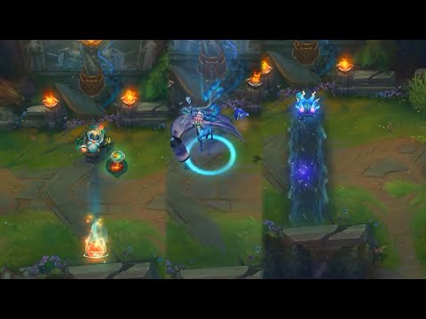 *NEW* Shan Hai Scrolls TAHM KENCH,BARD,LILLIA,KOG'MAW - PBE Preview - League of Legends