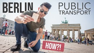 How to use Public Transport in BERLIN, GERMANY