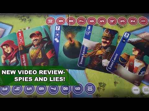 SPIES AND LIES- Critic's Corner board game review!