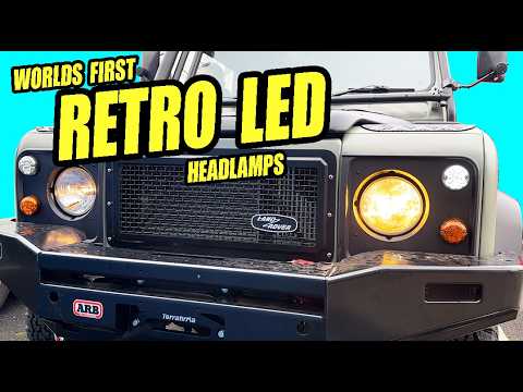 Retro Style H4 LED headlights, flip to yellow with the flick of a switch. LEDriving HL ALLSEASON Thumbnail