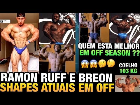 RAMON ESTÁ MELHOR ?? BREON E RUFF MOSTRAM SHAPES ATUAIS EM OFF - LUCAS COELHO COM 103KG E MAIS