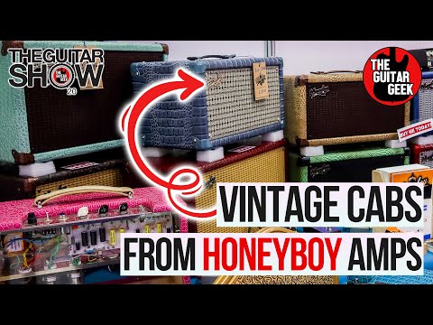 Tiny vintage cabs that sound huge - Honeyboy Amps at  The Guitar Show 2020