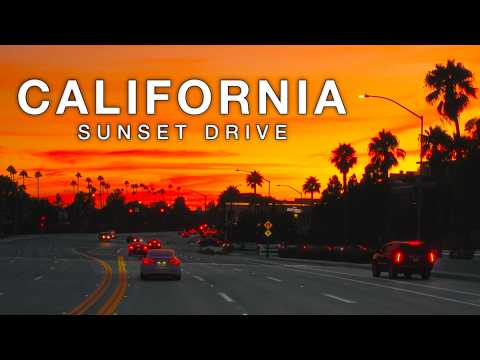 Sunset Coastal Drive – Southern California Beach Cities
