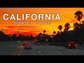 Sunset Coastal Drive Southern California Beach Cities