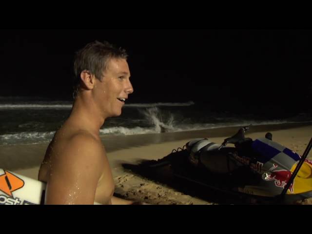Night Surfing Pipeline w/ Irons, O'Brien, and Walsh
