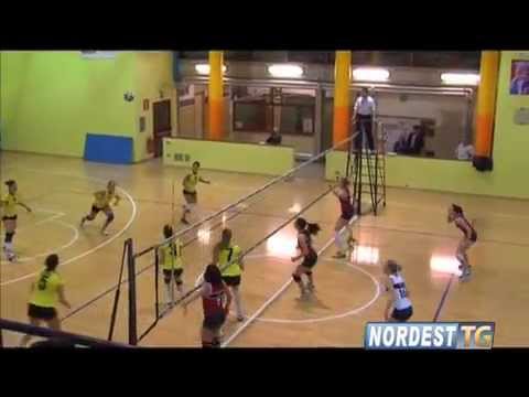 Telestense NordEst tg servizio volley B2 G.S. Fruvit Il BauleOcchiobelo-Pol Preganziol TV