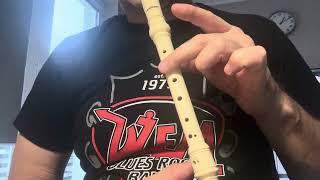 Siała baba mak  - flet prosty