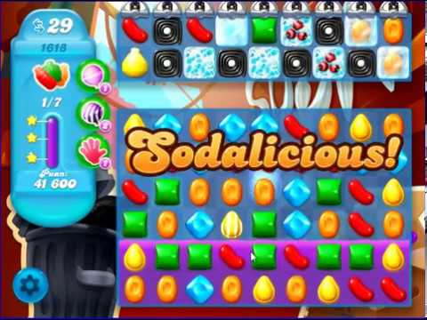 Candy Crush Saga SODA Level 1618 CE
