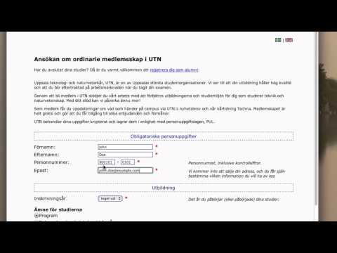 Bli medlem i Uppsala teknolog- och naturvetarkår