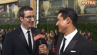 John Oliver, Ricky Gervais and Other Stars Take on Trump at the Emmys