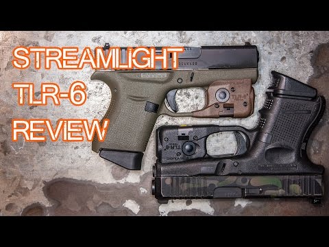Streamlight TLR-6 Review - Sub Compact Weapon Light (Glock 43, Glock 26, etc)