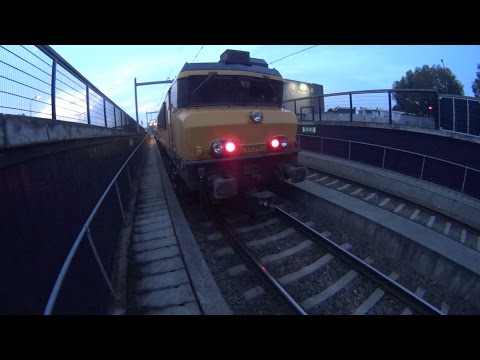 Real Train Driver's View DD-AR LOK 1700 Deventer - Almelo MET ombouwen 2016
