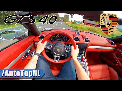 Porsche 718 GTS 4.0 Boxster POV Test Drive by AutoTopNL