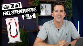 HOW to get FREE Tesla Supercharging Miles