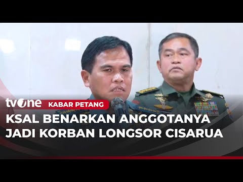 23 Anggota TNI Jadi Korban Longsor Cisarua | Kabar Petang