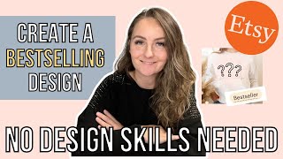 How To Create Simple Designs That Will Sell 🔥  (Create an Etsy Bestseller With Me!)