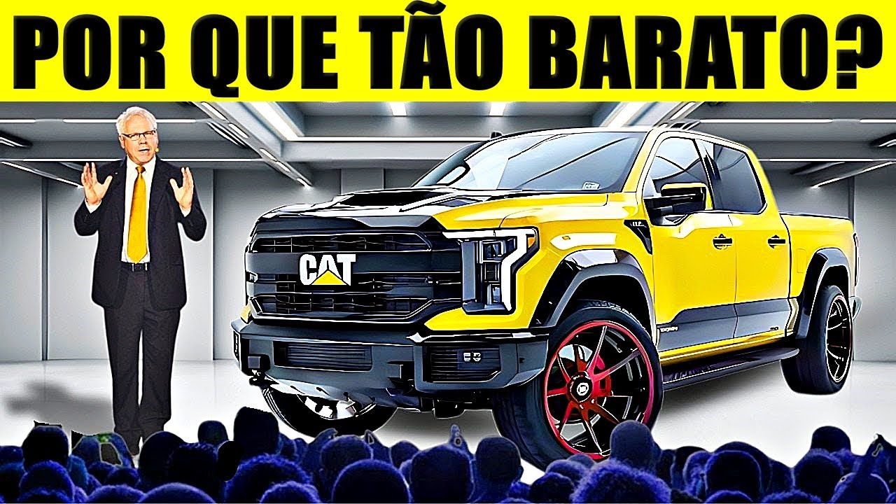 Nova Picape Caterpillar 2025 REVELADA! BARATA + PODEROSA