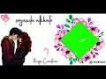 Nuve Nuve Song Green Screen Lyrics Video Telugu Green Screen Lyrics WhatsApp Status Video