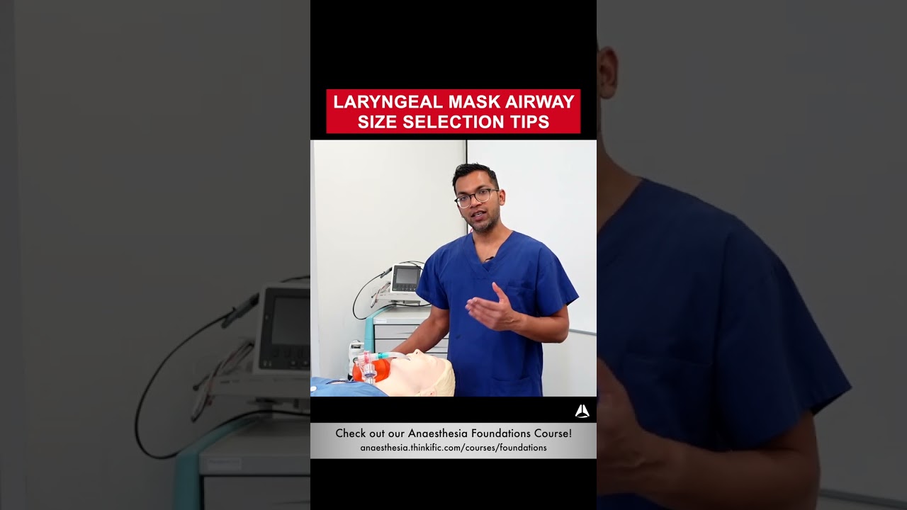 Laryngeal Mask Airway Size Selection Tips | #shorts #airway #LMA