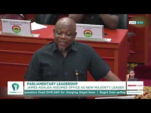 James Agalga Assumes Office as New Majority Leader in Parliament