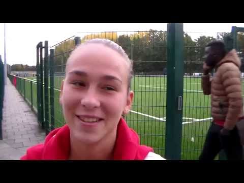 Alison Verhoeven après FWS Woluwe - OH Leuven B le 24.10.2015