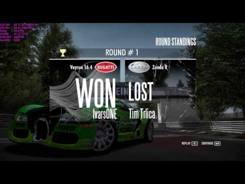 Need For Speed Shift Walkthrough Part 121 - Tier 4 "Car Battle: Veyron 16.4 Vs Zonda R"