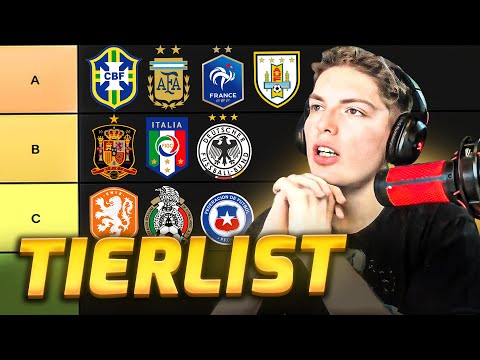 LAS SELECCIONES MAS GRANDES DE LA HISTORIA DEL FUTBOL! TIERLIST