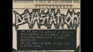 DEVASTATION - The Possibility Of Life`s Destruction,  Full Demo 1989