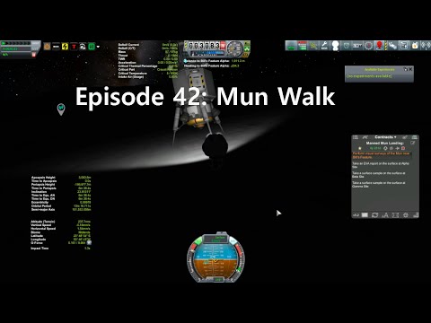 KSP Career: Episode 42 - Mun Walk