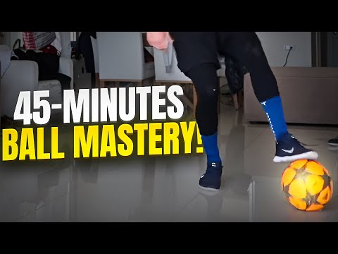 45 Minute Full Ball Mastery Session for Soccer Player's