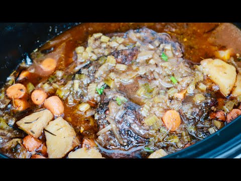 The BEST Classic Slow Cooker Beef Pot Roast Recipe