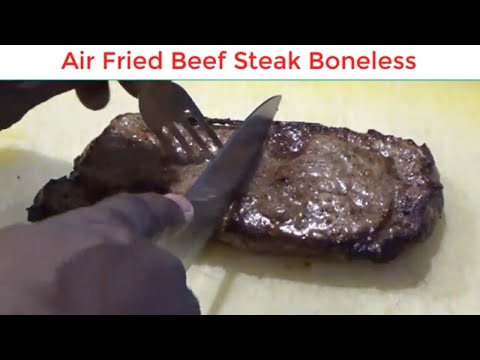 Beef Ribeye Steak Air Fried!!! Boneless USDA Choice...