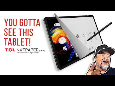 TCL NXTPaper 11 Plus Tablet is Amazing!