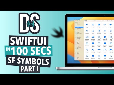 SwiftUI Basics: SF Symbols Part I in 100 Seconds