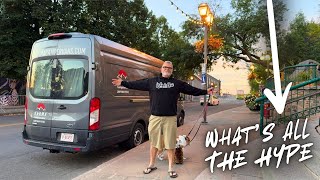 The Hype Was Big! Was This The Wrong Place? Van Life In HEAVY RAIN