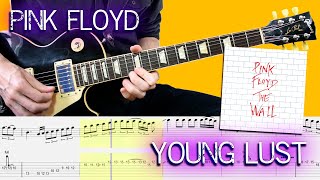 Young lust - Pink Floyd - Guitar Lesson With TAB & Score ?