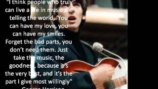 Beautiful George Harrison Quotes