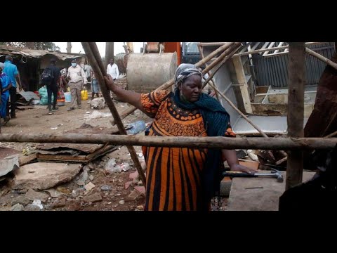 Families left homeless after demolition to pave way for road construction