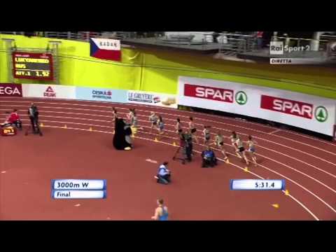 Campionati Europei Indoor Praga 2015 - Finale 3000m donne - Giulia Viola
