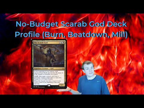 Magic The Gathering EDH Scarab God Deck Profile (2020)