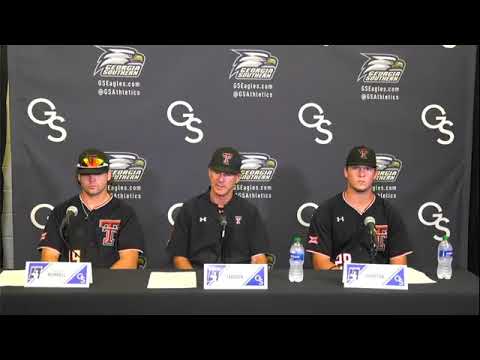 Texas Tech Baseball vs. Notre Dame: Statesboro Regional Postgame Press Conference | June 3, 2022
