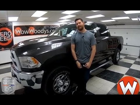 2018 Ram 2500 Tradesman Review | Video Walkaround | Used Cars and Trucks for sale at WowWoodys